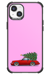 XMAS Car Pink - Apple iPhone 14 Plus