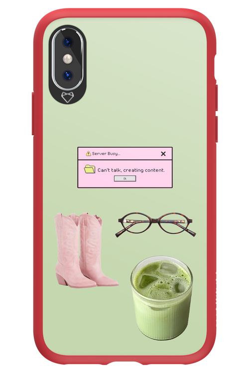 Matcha Babe - Apple iPhone X