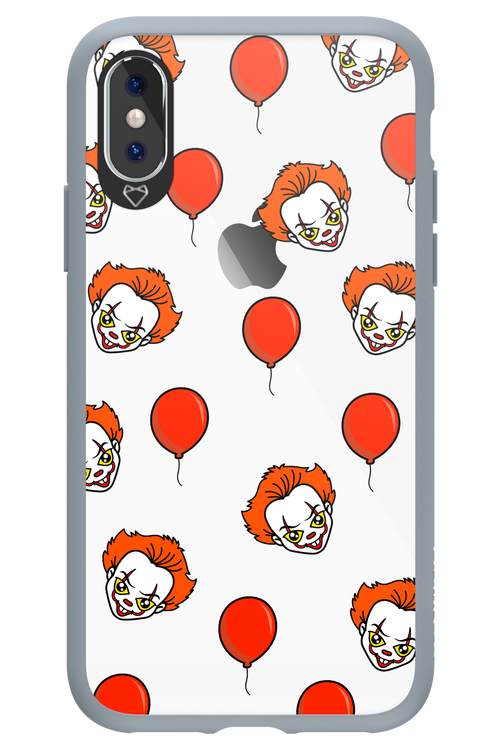 Mystery Clown (Transparent) - Apple iPhone XS