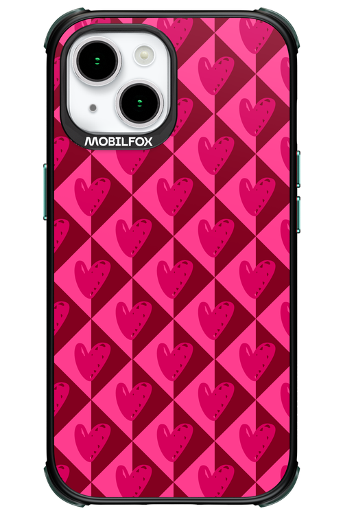 Holiday Heartss - Apple iPhone 15