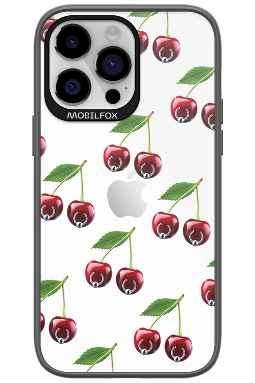 Spicy Cherries Transparent - Apple iPhone 14 Pro Max