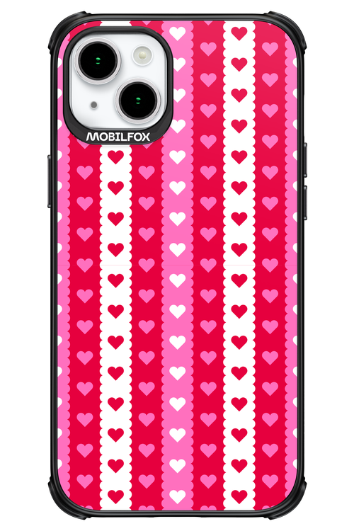 Christmas Heart Biscuit - Apple iPhone 15 Plus