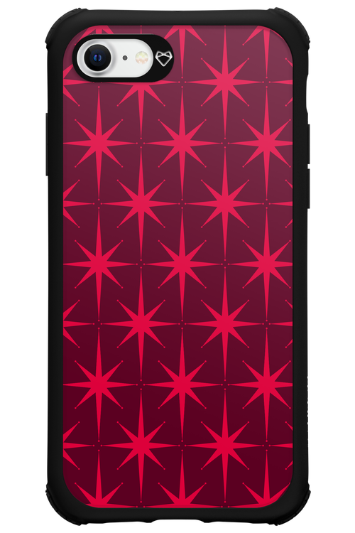 Burgundy Starss - Apple iPhone SE 2020