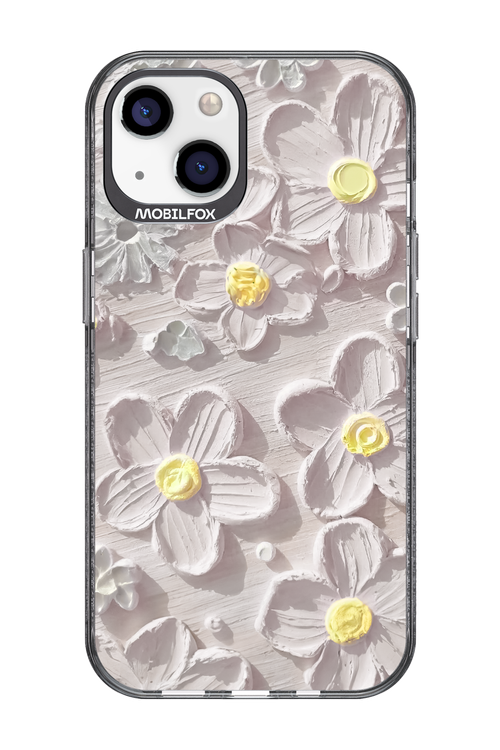 White Flowers - Apple iPhone 13