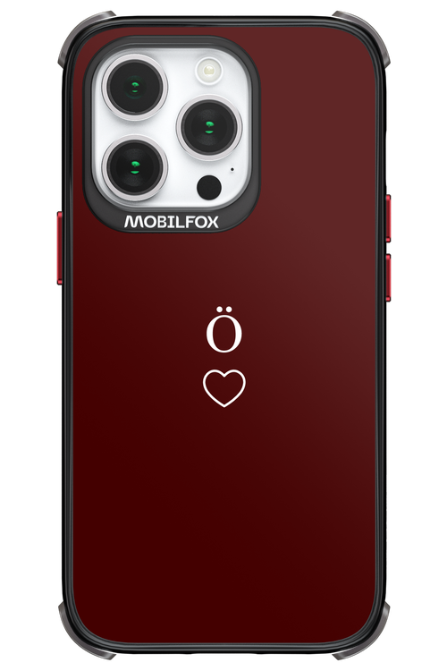 O Burgundia II 2.0 - Apple iPhone 14 Pro