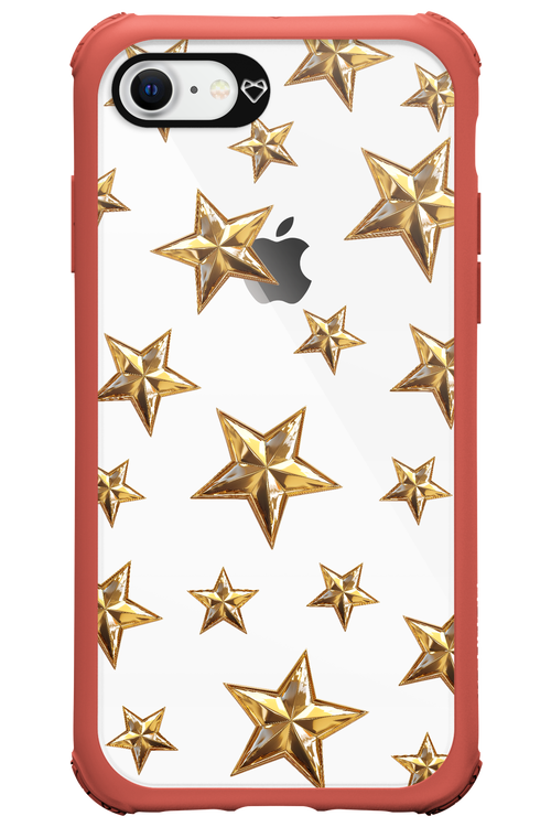 Gold Stars - Apple iPhone 8
