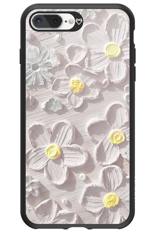 White Flowers 2.0 - Apple iPhone 8 Plus