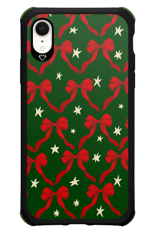 Bow & Stars (Green) - Apple iPhone XR