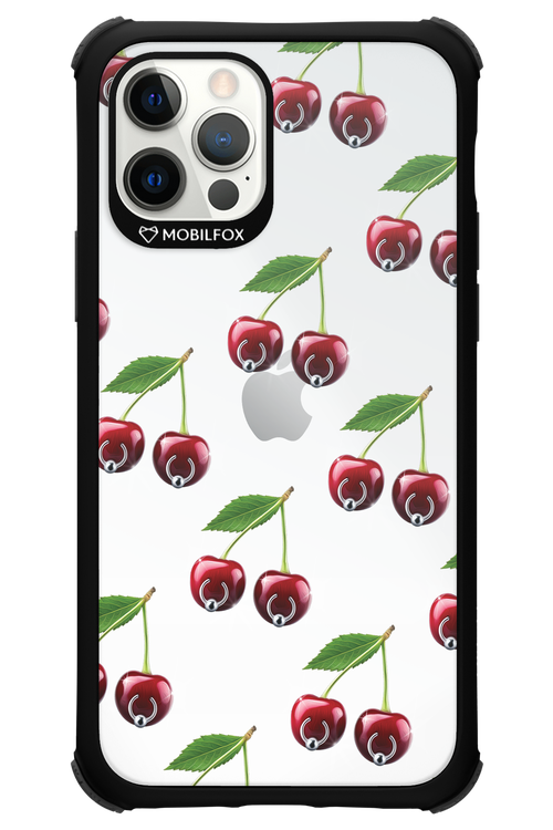 Spicy Cherries Transparent - Apple iPhone 12 Pro