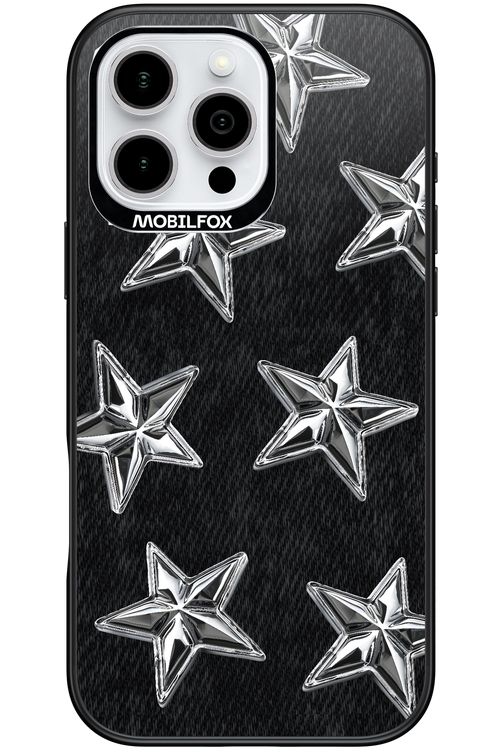 Chrome Stars - Apple iPhone 16 Pro Max