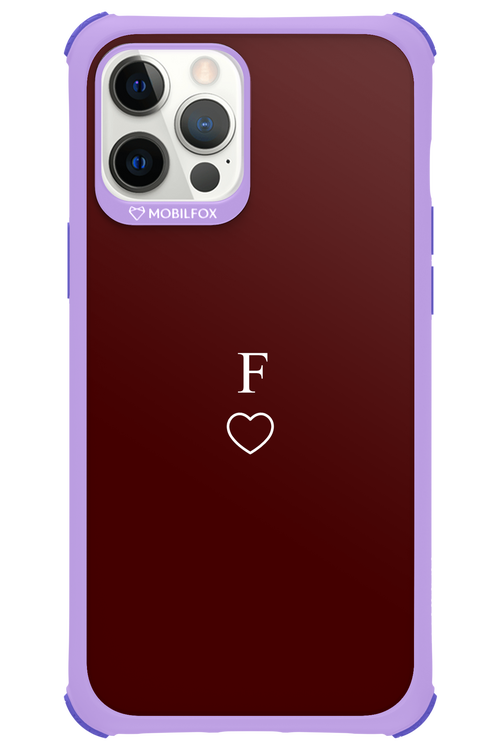 F Burgundia 2.0 - Apple iPhone 12 Pro Max