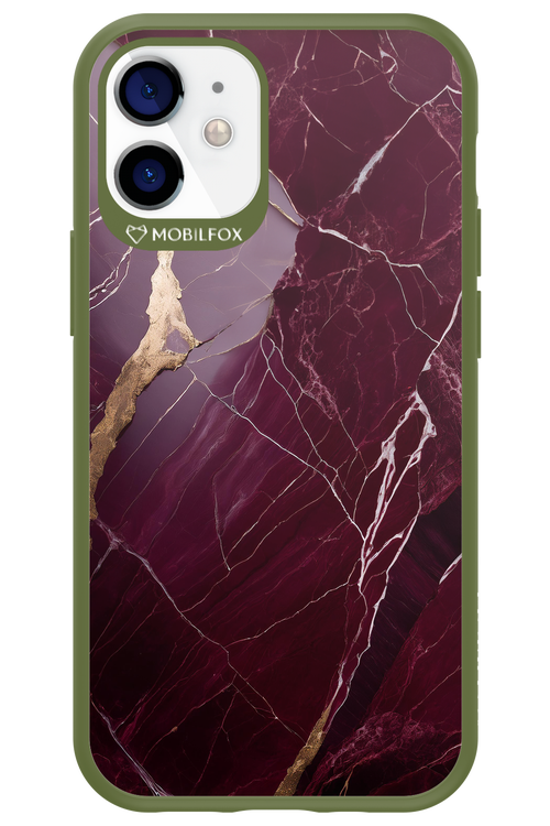 Burgundy Marble 2.0 - Apple iPhone 12 Mini