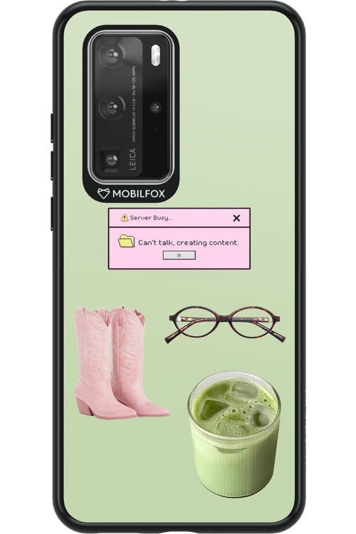 Matcha Babe - Huawei P40 Pro