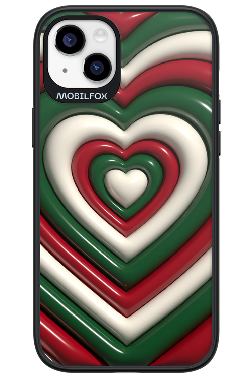 XMAS Hearts - Apple iPhone 14 Plus