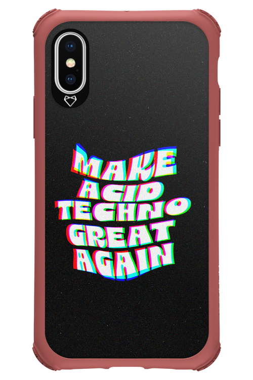 Acid Techno - Apple iPhone X