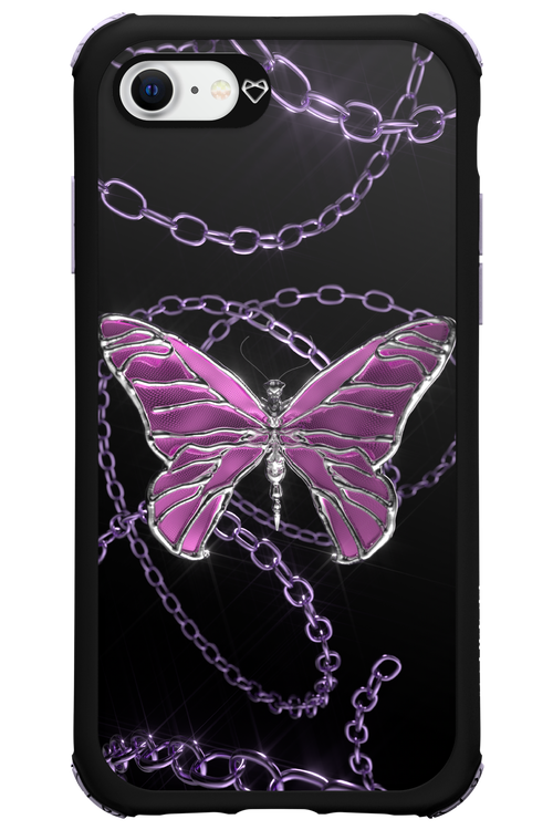 Butterfly Necklace - Apple iPhone 7