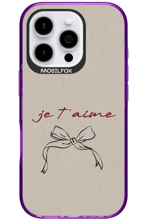 JET'AIME 2.0 - Apple iPhone 16 Pro