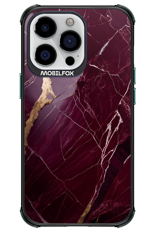 Burgundy Marble - Apple iPhone 13 Pro