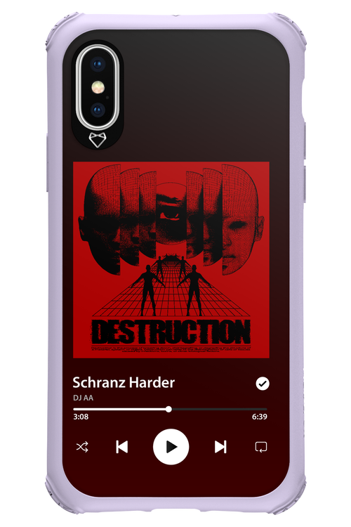 Destruction - Apple iPhone X