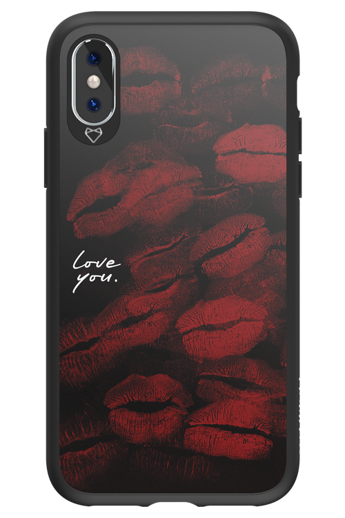 LOVE U BLACK 2.0 - Apple iPhone XS