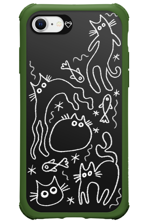 CHALK_CATS 2.0 - Apple iPhone SE 2022