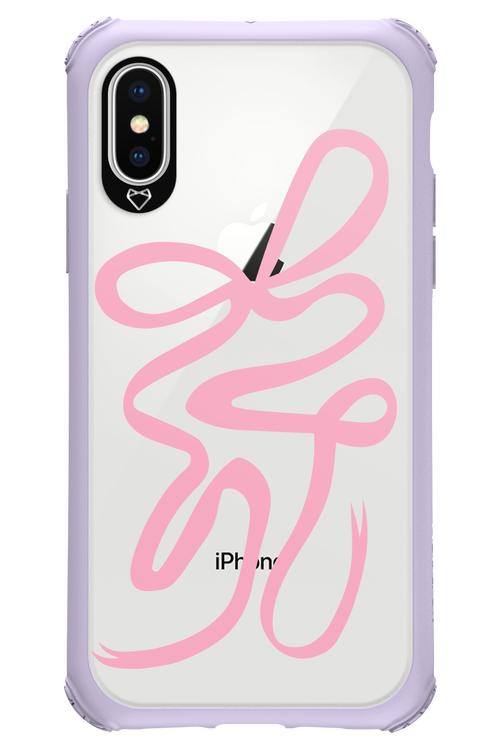 Pink Bow - Apple iPhone XS