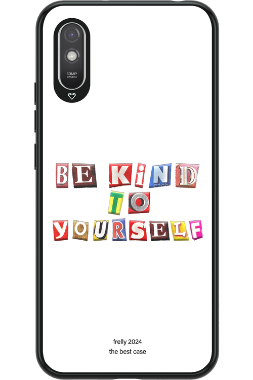 Be Kind To Yourself White - Xiaomi Redmi 9A