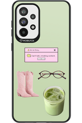 Matcha Babe - Samsung Galaxy A73