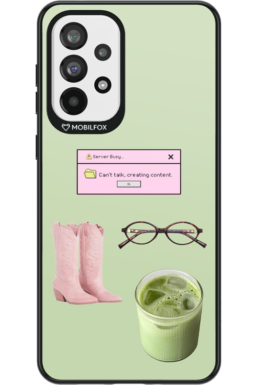 Matcha Babe - Samsung Galaxy A73
