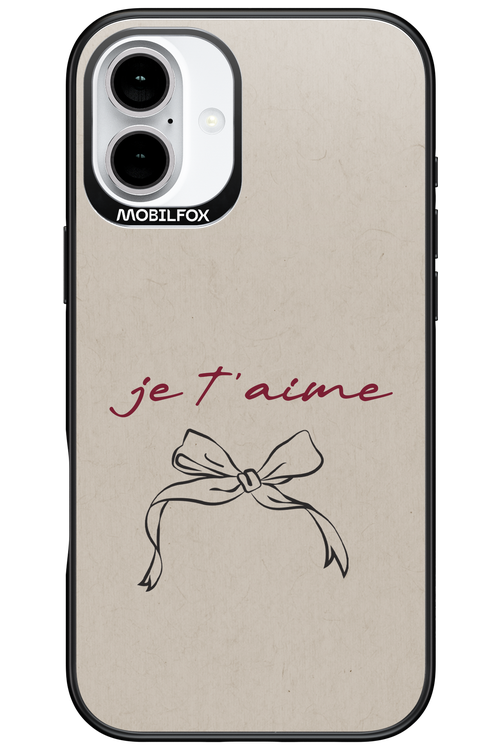 JET'AIME 2.0 - Apple iPhone 16 Plus