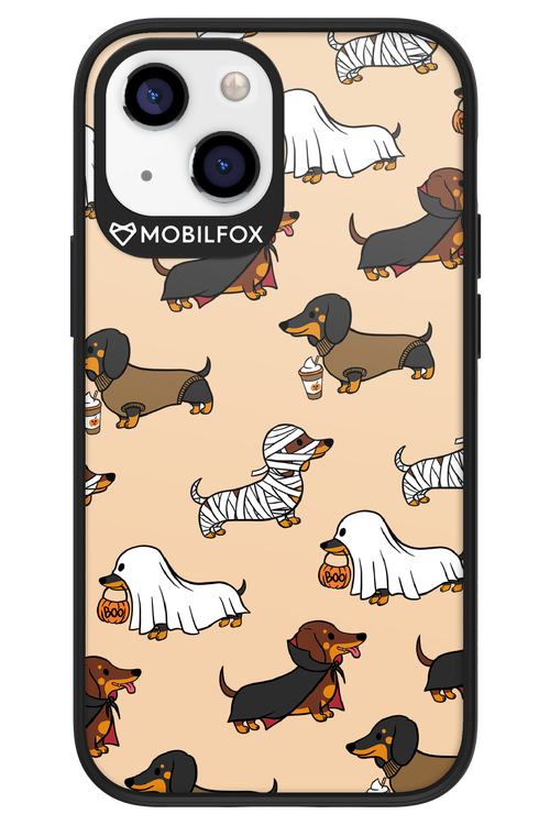 Scary Dachshund - Apple iPhone 13 Mini