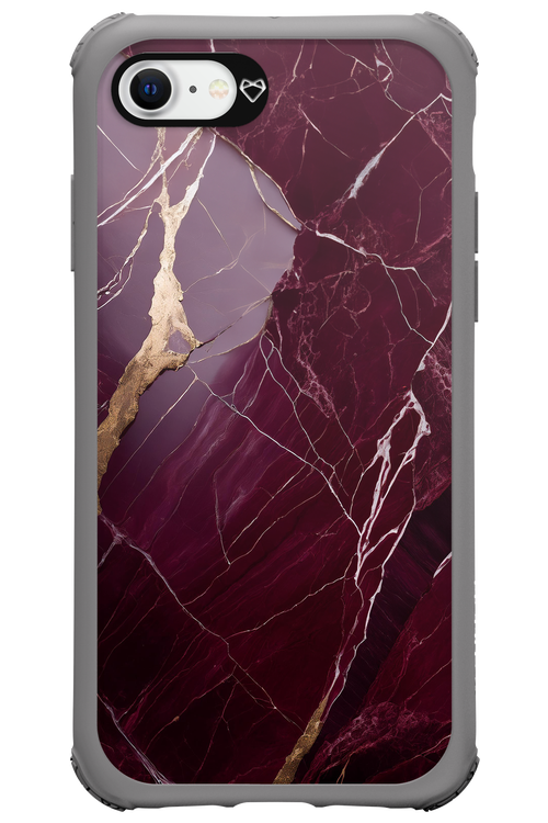 Burgundy Marble - Apple iPhone SE 2020