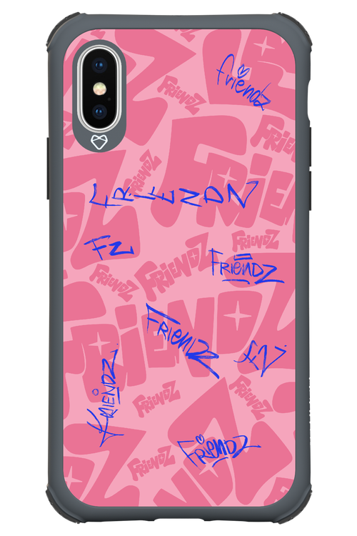 FRIENDZ Pink - Apple iPhone XS