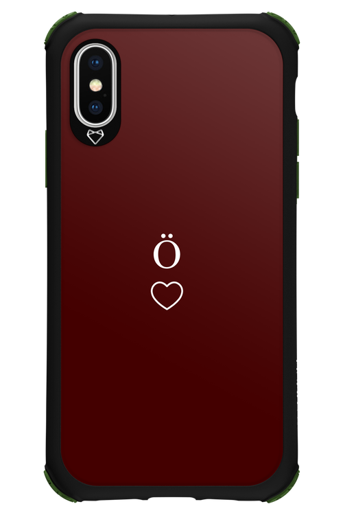 O Burgundia II 2.0 - Apple iPhone X