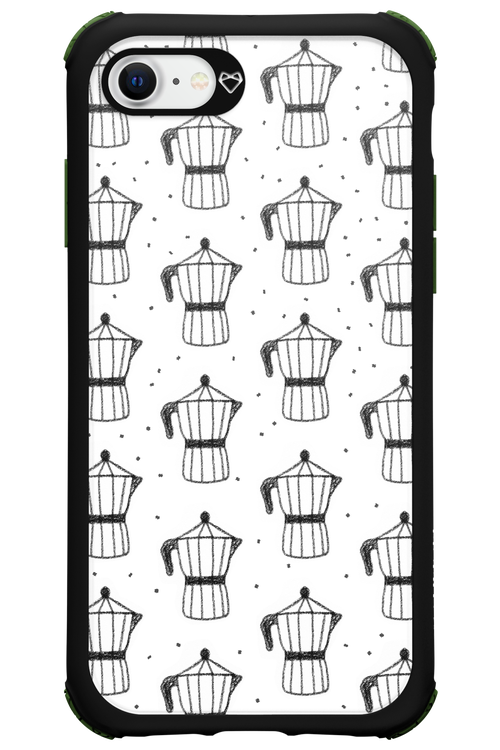 Retro Caffee - Apple iPhone 8