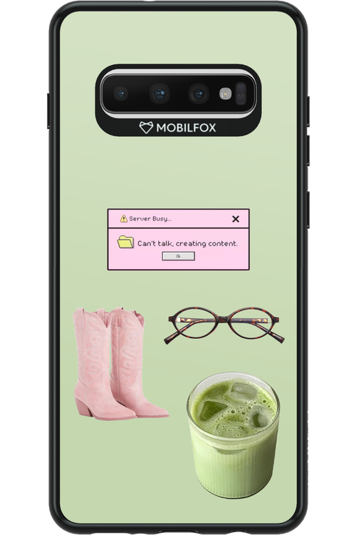 Matcha Babe - Samsung Galaxy S10+
