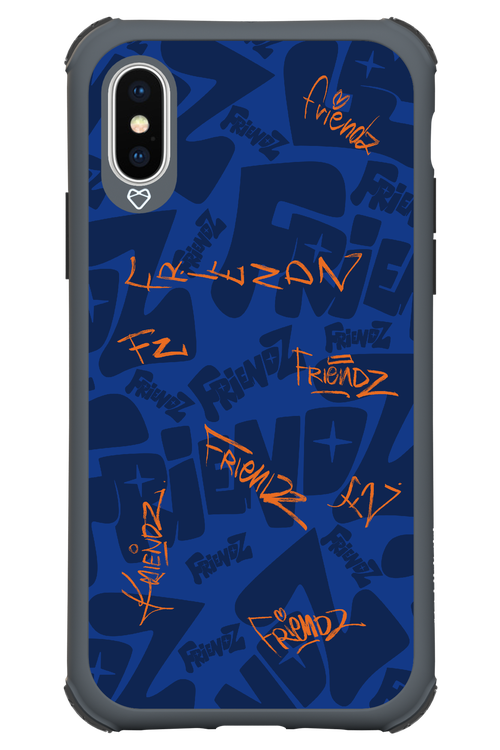 FRIENDZ Blue - Apple iPhone XS