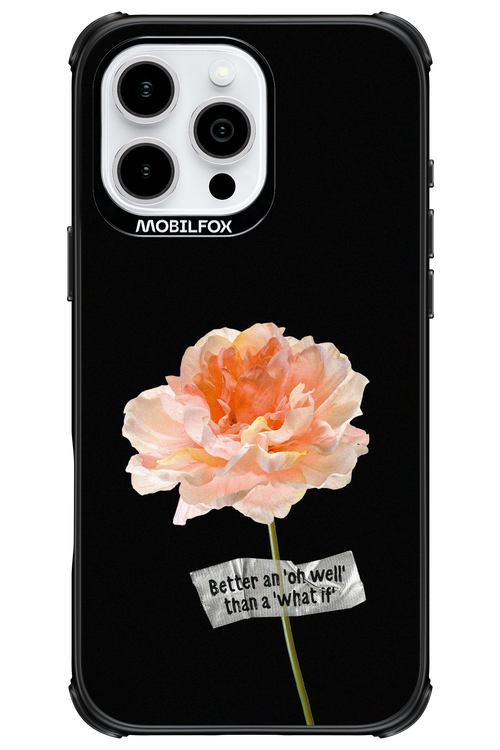 Flower Black - Apple iPhone 16 Pro Max