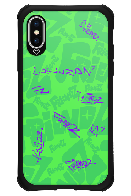 FRIENDZ Green - Apple iPhone XS