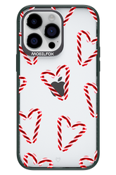 Candy Cane Hearts - Apple iPhone 14 Pro Max