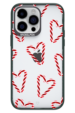 Candy Cane Hearts - Apple iPhone 14 Pro Max