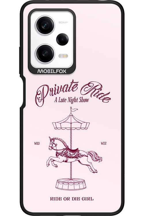 Private Ride 2.0 - Xiaomi Redmi Note 12 Pro 5G