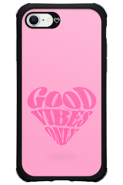 Good Vibes Heart - Apple iPhone 8