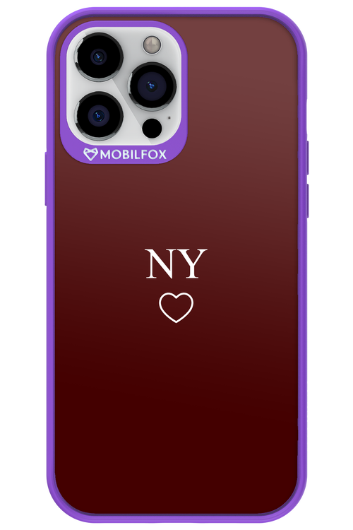 NY Burgundia 2.0 - Apple iPhone 13 Pro Max