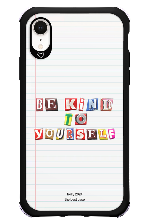 Be Kind To Yourself Notebook - Apple iPhone XR