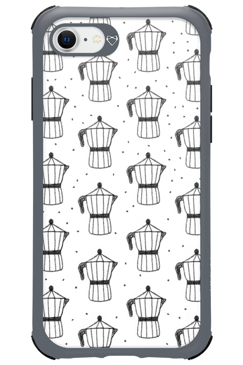 Retro Caffee - Apple iPhone 8