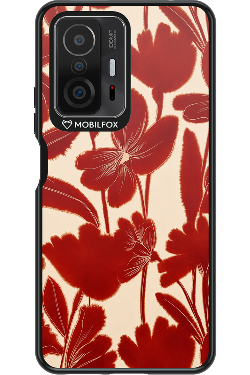 Burgundy Flowers 2.0 - Xiaomi Mi 11T Pro