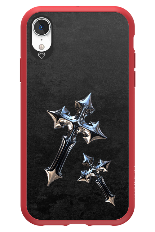 Chrome Crosses - Apple iPhone XR