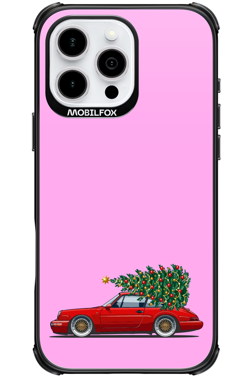 XMAS Car Pink - Apple iPhone 16 Pro Max