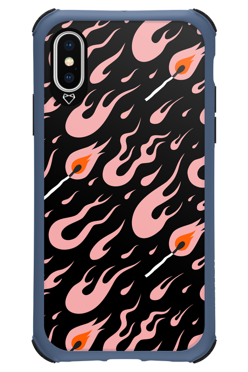 Hot Flames - Apple iPhone X